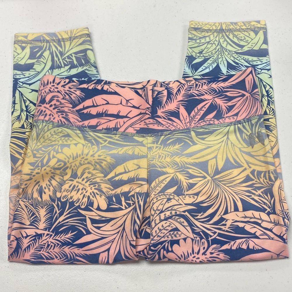 Victoria's Secret Multicolor Tropical Leggings